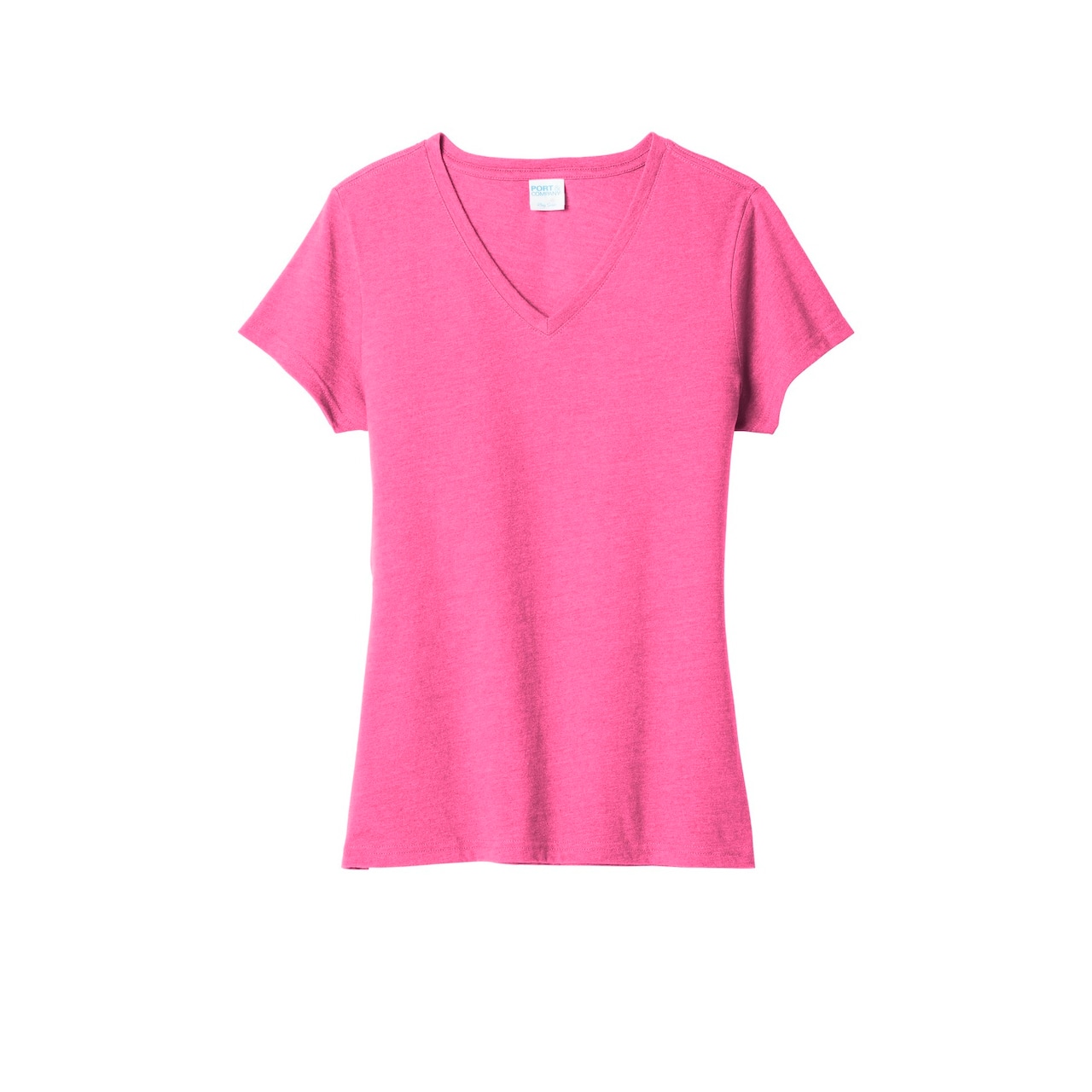 Port & Company® Fan Favorite™ Blend Ladies V-Neck T-Shirt